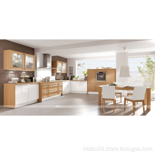 Modern Design Kitchen Cabinet European Style High Glossy Kitchen Cabinet